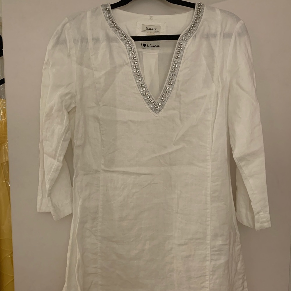 Linen tunic made in Italy